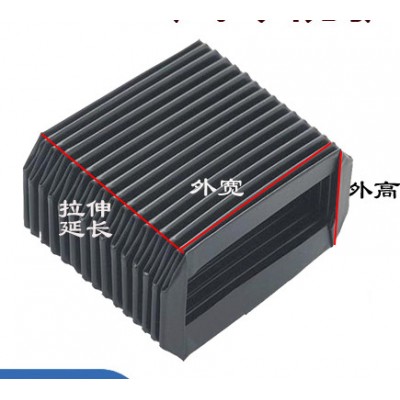 沧州华顺850 风琴式防护罩伸缩卷帘盔甲防护帘保护数控机床导轨护板钢板防尘罩图8