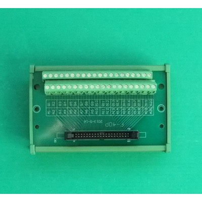 三菱MITSUBISH分线器、40芯PLC线器、数控机床分线器、ZK-F40P图2