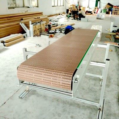 数控机床专用链板输送机 冲压废料链板输送设备 板链传送带木耳烘干板链提升流水线图2