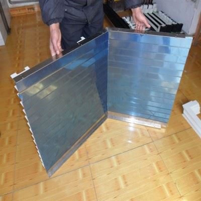 沧州宏泰制造定做盔甲式防护罩 伸缩盔甲防护罩 数控机床来图定制导轨铠甲防护罩图5