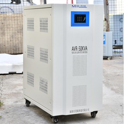 补偿稳压器电梯机房机床隧道模具三相交流稳压器全自动三相稳压器380V工业单相380大功率调压空压机100KVA电源图5