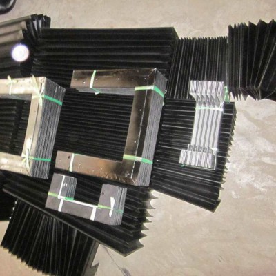 德玛DM-850雕刻机风琴防护罩横梁立柱防护罩皮老虎数控机床导轨伸缩式防尘罩风琴式防护罩图5