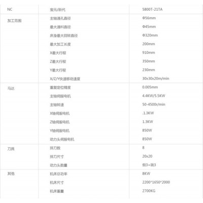 全新高精密 数控机床**图3