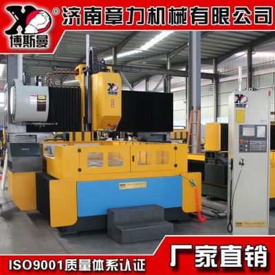 大型金属法兰圆盘专用数控机床PD2016大孔径板管散热器数控龙门钻 数控钻床图7