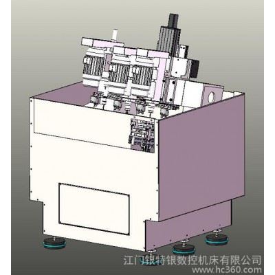 数控钻床-三头自动钻-机械手自动上下料