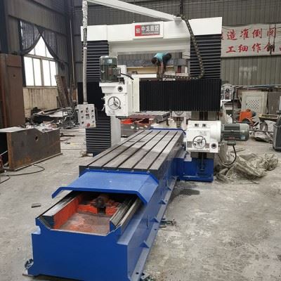 数控钻床数控龙门钻床高速大法兰打孔机大型数控钻床钻孔机中龙3米图6