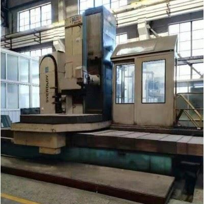 低厂家处理二手抵账机【德国130数控镗床台面1600/2000带全闭环】图2