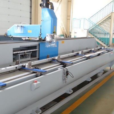 山东明美数控 LCJG3-CNC-6000 铝型材数控加工设备 机械加工用全自动数控钻床 铝型材数控钻铣一体机现货图1