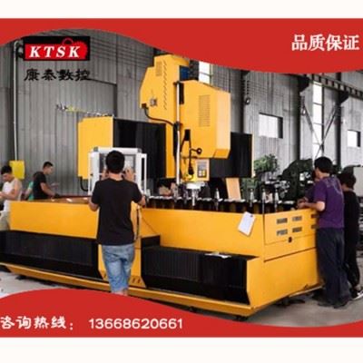 供应康泰全自动数控钻床视频 400*5000铝型材数控钻床欢迎图1