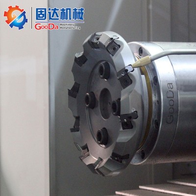 昆山厂家定制铣床 双头铣床 双侧卧式铣床 固达数控铣床TH520NC 数控双面铣床 端面铣图3