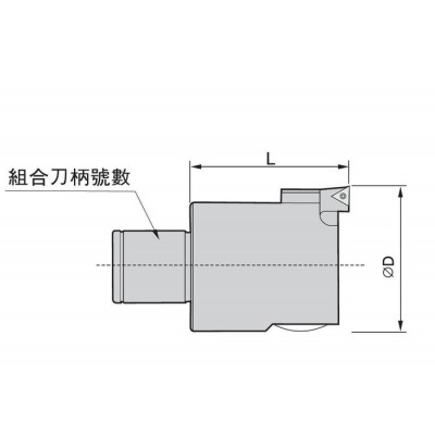 CBH微调搪头数控铣床加工中心CNC数控刀具图2