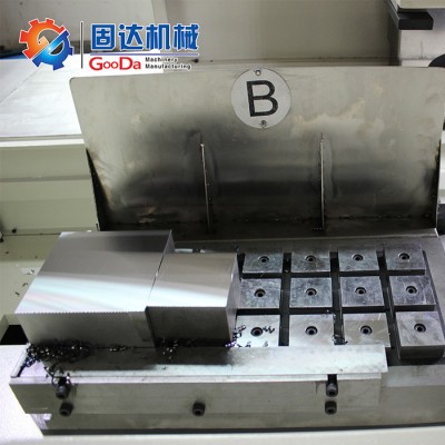 浙江固达双换台平面数控精铣床VM-5025 广东双换台平面数控铣床厂家图3