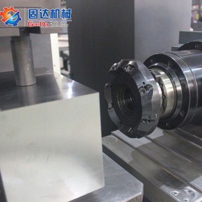高精密迷你铣床 固达TH-350NC 电脑锣铣床分度盘数控卧式铣床 发那科系统图3
