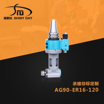 供应 加长直角铣头 施耐达BT40-ER16-120 延伸直角铣头 角度头 侧铣头 BT40铣头 CNC加工中心铣头图2