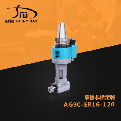 供应 加长直角铣头 施耐达BT40-ER16-120 延伸直角铣头 角度头 侧铣头 BT40铣头 CNC加工中心铣头图3