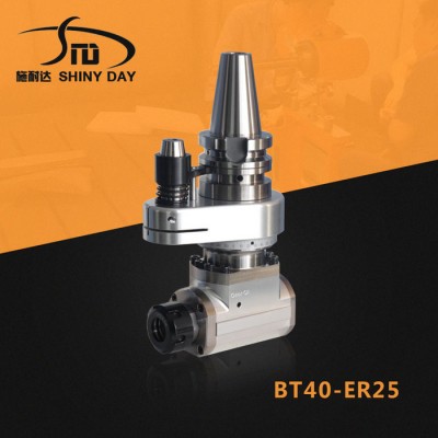 供应BT40-ER32 轻型角铣头 90度直角铣头 加工中心BT50铣头 CNC角度头 小铣头 端齿盘铣头 角铣头图6