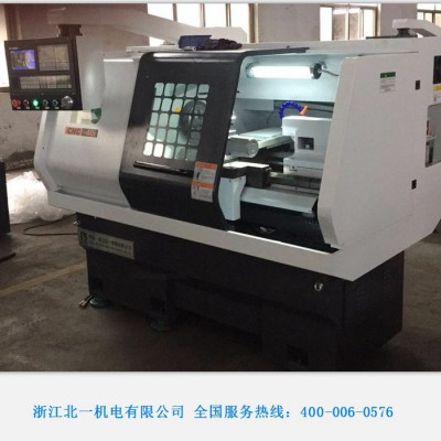 浙江玉环自动液压数控车床CNC-40i  32中空液压卡盘图2