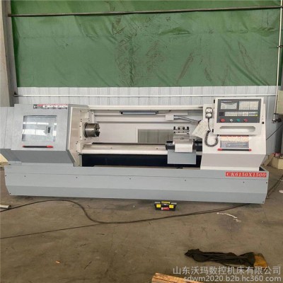 沃玛CK6150 数控车床厂家销售车床  全自动数控  液压卡盘图2