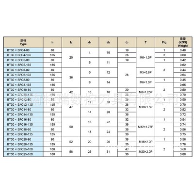 正河源烧热胀整体式BT30*SFC5-80正河源BT30刀柄图2