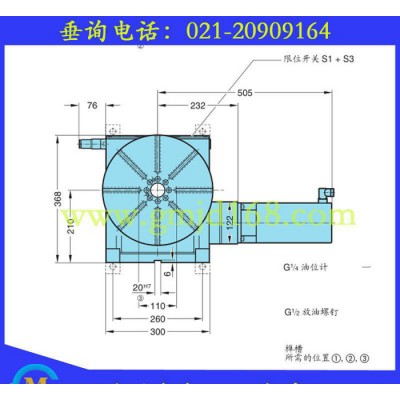 德国进口FIBRO鼠牙分度盘，11.16.3型∮320电机蜗图2