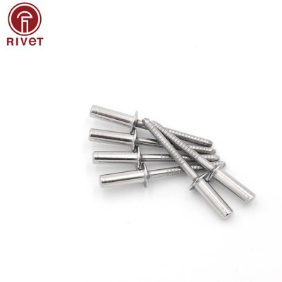 罗维特Rivet 全不锈钢封闭圆头抽芯铆钉 M6.4 30mm 304防水拉钉图6