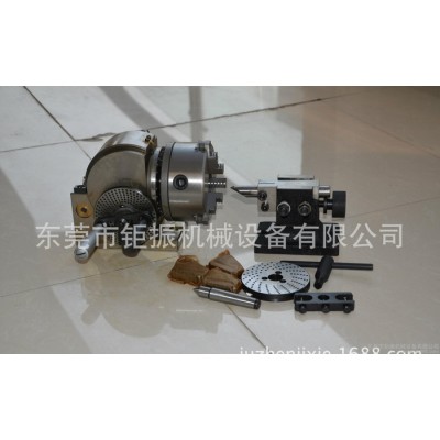 BS-0分度头，卡盘5寸125MM，铣床分度头，精密旋转分度盘工作台图3