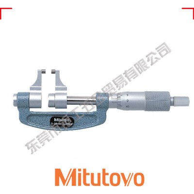 日本三丰千分尺143-103卡尺型千分尺50-75mm机械式图1