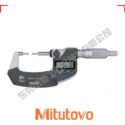 日本三丰/mitutoyo数显千分尺331-252花键A型电图1