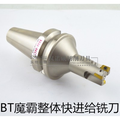 海纳BT40-BAP300R/400R一体式魔霸铣刀可转位动图2