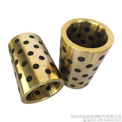 机械五金配件自润滑石墨铜套导柱导套轴承免费样品供货图3