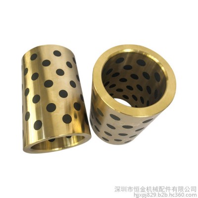 机械五金配件自润滑石墨铜套导柱导套轴承免费样品供货图5