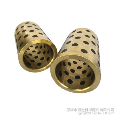 机械五金配件自润滑石墨铜套导柱导套轴承免费样品供货图1
