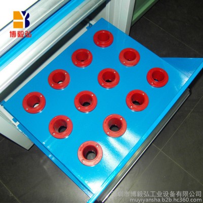 博毅弘重型刀具柜CNC加工中心管理刀柄架BT40BT50BT30刀具架车间刀具车图4