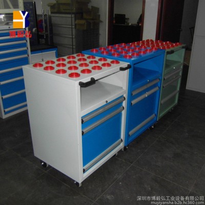 博毅弘重型刀具柜CNC加工中心管理刀柄架BT40BT50BT30刀具架车间刀具车图1