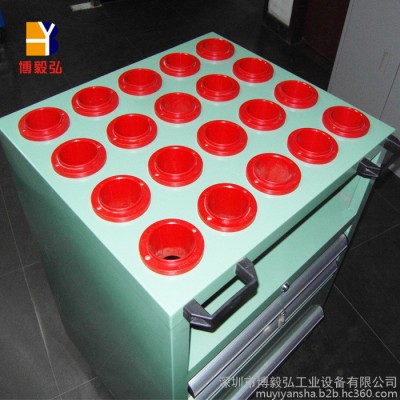 博毅弘重型刀具柜CNC加工中心管理刀柄架BT40BT50BT30刀具架车间刀具车图5