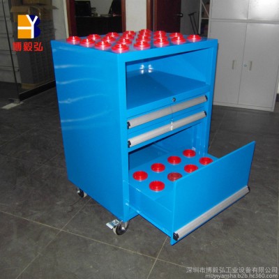 博毅弘重型刀具柜CNC加工中心管理刀柄架BT40BT50BT30刀具架车间刀具车图3