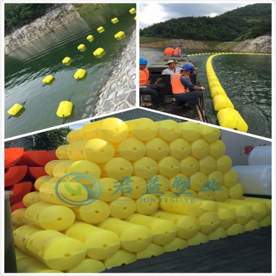 屯溪水电站拦污网 500*750夹管浮筒夹网浮体图3