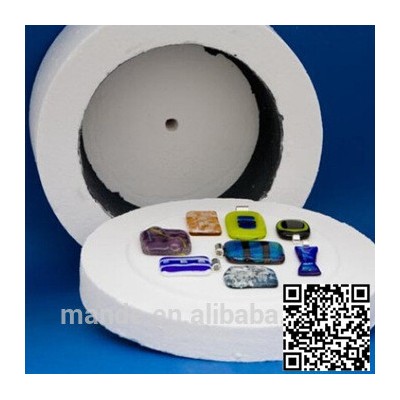 曼德1707006-6-2DIY工具丝锥益泽切削工具250克装蓝底白太阳花图案热熔玻璃块手工制作小饰品图2
