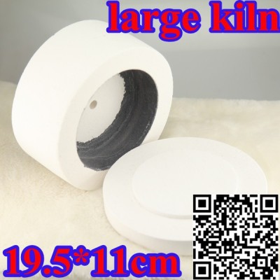 曼德1707006-6-2DIY工具丝锥益泽切削工具250克装蓝底白太阳花图案热熔玻璃块手工制作小饰品图4