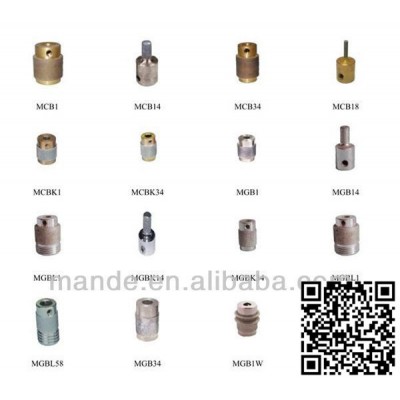 曼德MGB01金刚石工具 五金配件钻夹头不锈钢切割片ohmi批咀镀铬磨轮研磨玻璃磨头砂轮配件工具电动磨台图7
