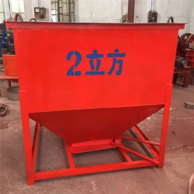 1.2方手扳式塔机斗 混凝土料斗 剪刀口塔吊料斗 建筑工地吊料斗图7