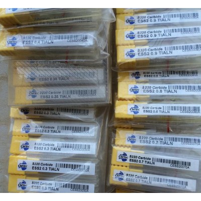 现货台湾西门德克（CMTec）0.6mm微小径平头钨钢铣刀（图3