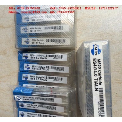 现货直拍台湾西门德克（CMTec）1mm小柄高硬平头钨钢铣刀图3