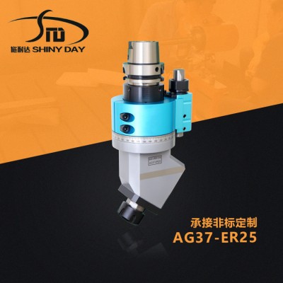 施耐达SZ-AG37-ER25 角度头 侧铣头 BT40铣头 直角铣头 侧铣头 轻型铣头 龙门铣头 加工中心铣头图4