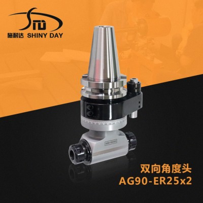 供应 双面铣头 施耐达BT50-ER25*2 双向铣头 角度头 BT50侧铣头  BT50 铣头 龙门铣头 镗铣头图3