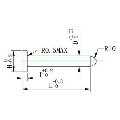 SKD11引导冲 SKD11引导冲头/针 SKD11材料 模具配件冲头系列 标准件 非标定做 质量保证图2