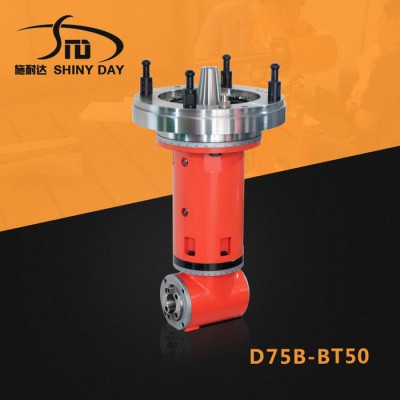 供应施耐达D75 90度角度头 侧铣头 BT40铣头 加工中心角度头 国产角度头 万向铣头 直角铣头图6
