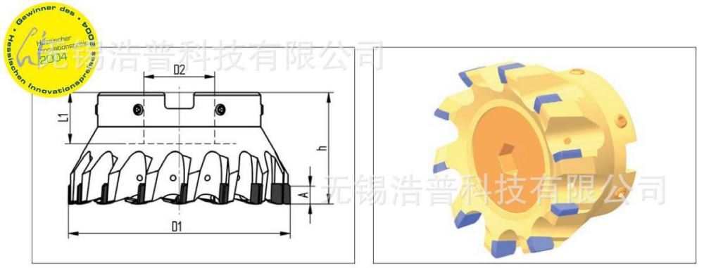 LACH DIAMANT拉赫 PCD面铣刀