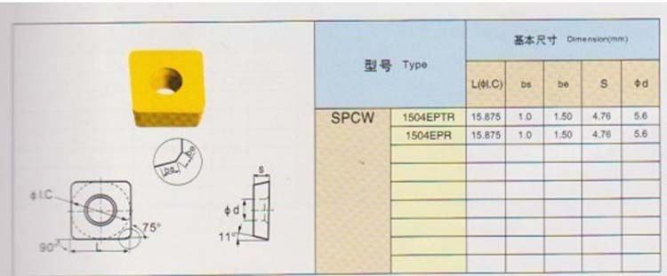 SPCW1504EPR 图纸